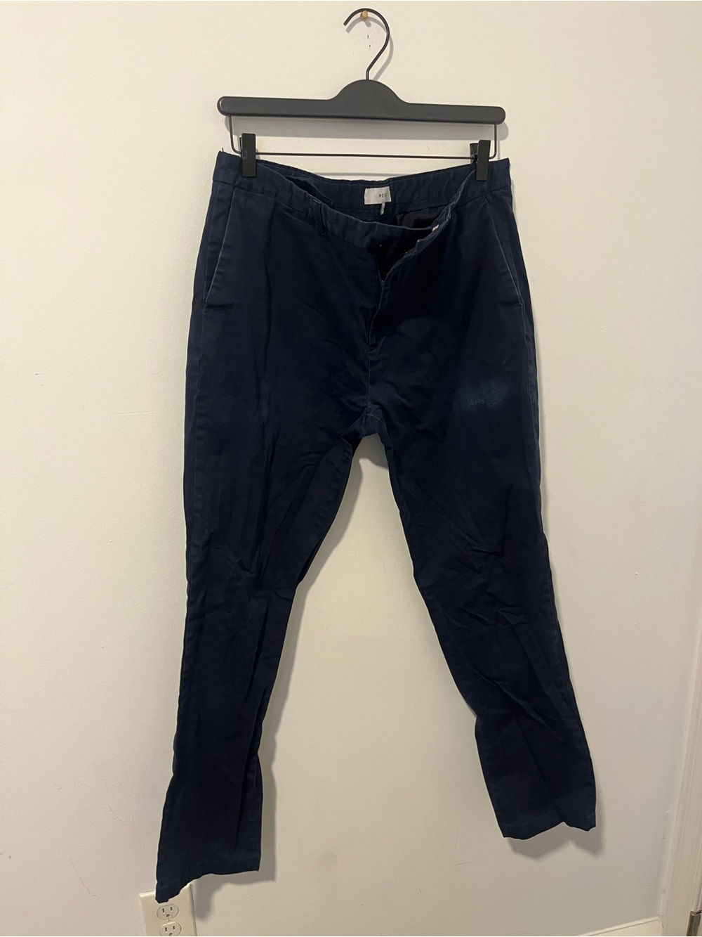 Reiss Men's Navy Trousers